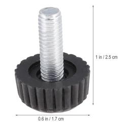 Pés plásticos ajustáveis Parafusos, Pé Ajuste Móveis, M6, Acessórios Hardware, 20pcs - Image 6