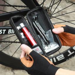 Kit portátil para conserto de bicicleta west biking, conjunto de ferramentas com bomba de armazenamento de pneu de estrada e mtb - Image 5