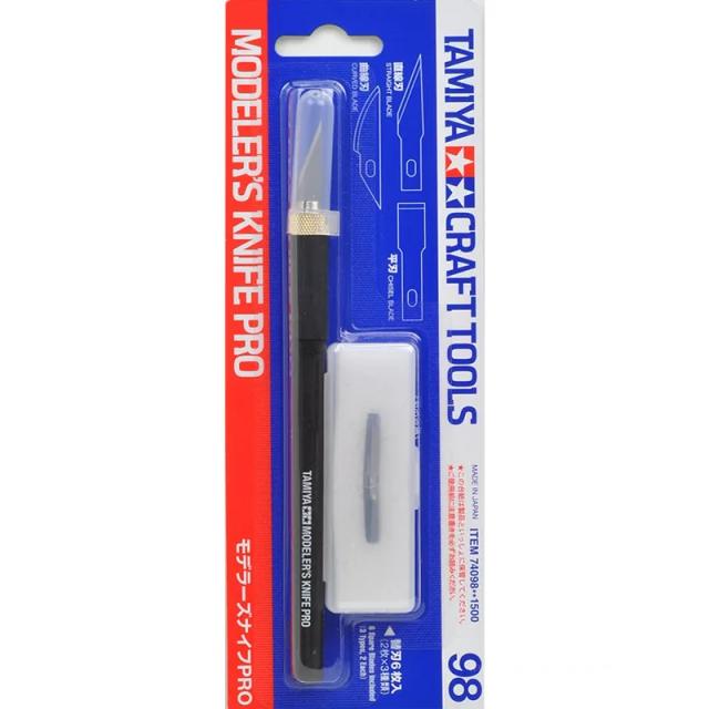 Caneta Lâmina Tamiya 74098 para Corte de Plástico em Modelos Militares e Artesanato
