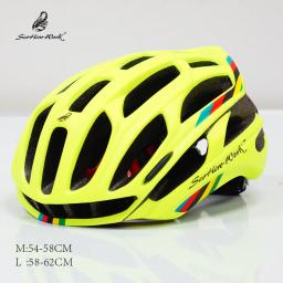Capacetes de ciclismo ultraleves para homens e mulheres, Capacetes de bicicleta MTB totalmente moldados, Equipamento de proteção profissional - Image 5