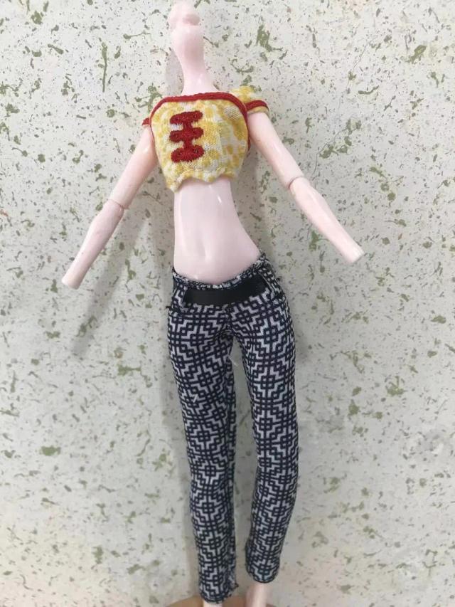 Monster High Boneca Vestido Artesanal Roupa Macia Coleção Presente Menina