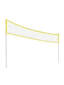 Ao ar livre portátil vôlei net dobrável ajustável vôlei badminton tênis net com suporte pólo para praia grama parque ao ar livre - Image 4