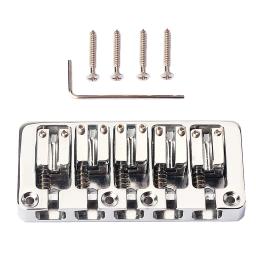 Peças para instrumento musical, acessório de 5 cordas para baixo e ponte - Image 2