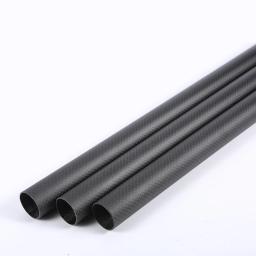 Tubo de fibra de carbono brilhante liso, Acessórios Drone, OD 4, 5, 6, 8, 10, 12, 14, 18, 20, 25, 30mm Comprimento, 250mm, vendas Diretas De Fábrica, Corte CNC, 1Pc - Image 3