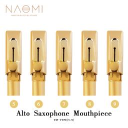 Naomi profissional saxofone alto bocal de metal avançado boca sax peças 5 opção tamanho - Image 1