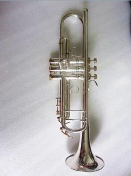 LT180S-72 stradivarius bb super trompete instrumento musical superfície banhado a prata de bronze profissional música com caso livre - Image 4