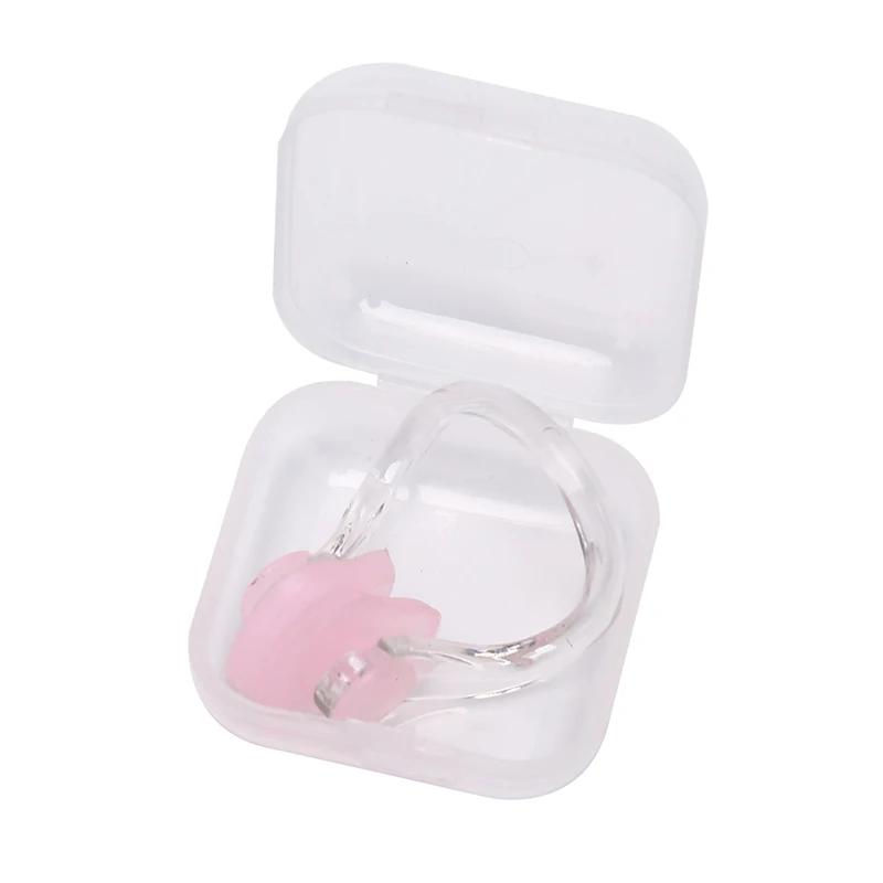Soft Silicone Natação Nariz Clip com Caixa, Natação Ambiental Mergulho Nariz Clip para Crianças e Adultos, Iniciante - Image 1