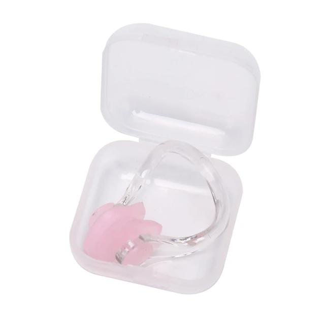 Clip de Nariz de Silicone Macio para Natação com Caixa - Ideal para Crianças, Adultos e Iniciantes no Mergulho