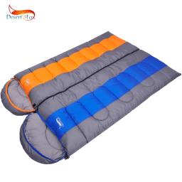 Deserto & raposa grande saco de dormir para adultos 1pc inverno tipo envelope quente sacos de dormir cobertor para acampamento caminhadas turismo 220x85cm - Image 1