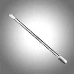 130*8mm duplo lado manicure cutícula empurrador dupla cabeça limpa polonês guarnição take-gel caneta cutícula de aço inoxidável prego empurrar ferramenta 1 pçs - Image 3