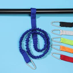 Ajustável Elastic Paddle Leash, Kayak Rod, Lanyard, Segurança, Tornozelo, Mosquetão, Pesca Rod Holder, Prancha, Board Rope - Image 5