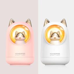 Novo bonito do animal de estimação umidificador mini casa pequena hidratação aromaterapia carro criatividade ar urso usb umidificadores - Image 5