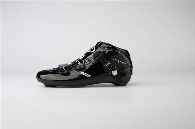 Fibra de carbono avançada, rodas de patins roller boot com estrutura cnc 85a durável 7075mm 110mm 100mm 90mm - Image 1