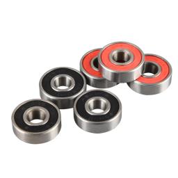 Rolamento de roda de skate 2x608 2rs, rolamento de roda de skate com vedação vermelha antiferrugem 8x22x7mm e 10 peças - Image 6