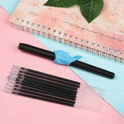 Kit de Caneta Desvanecer Automático, Reenchimento Mágico Desaparecendo, Canetas de Gel Invisíveis, Copybook Groove, Placa de Caligrafia, Ferramentas Práticas, 1 Conjunto - Image 3