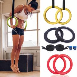 Anel Ginástica Profissional com Alça Ajustável, Pull Up, Ginásio, Treino Em Casa, Crossfit, Corpo, Força, Treinamento Muscular - Image 1