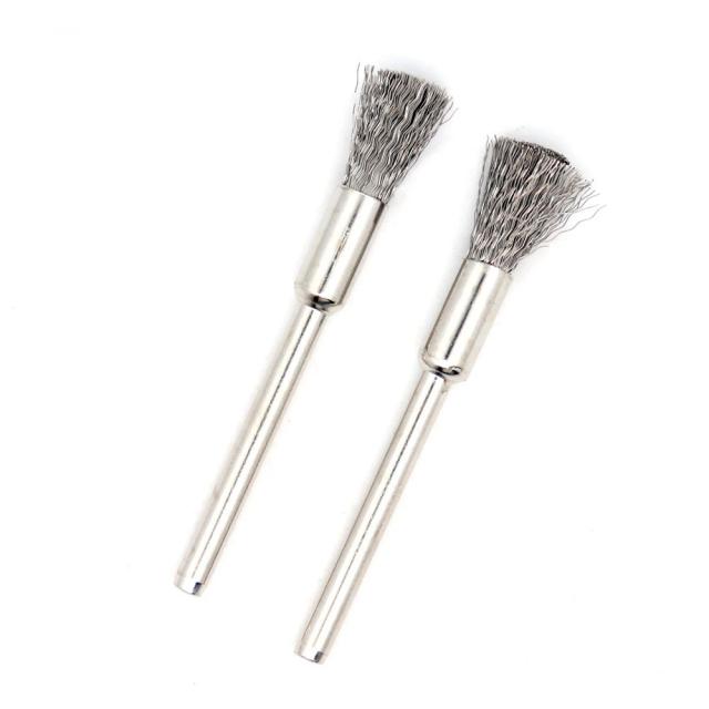 Escova de Limpeza para Fio de Aço e Carbono - Kit com 2 Ferramentas para Acessórios Coil Core