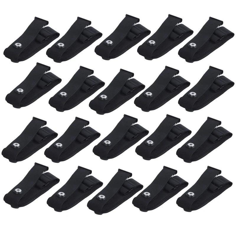 Correia no peito para Polar Wahoo Garmin, monitor de freqüência cardíaca sem fio, esportes, 20X - Image 1