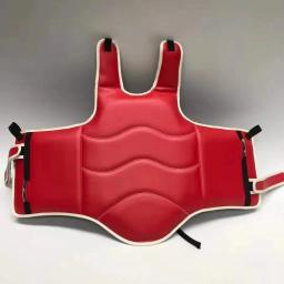 Protetor de peito mma boxe kickboxing muay thai, roupa de proteção para artes marciais, protetor de costela reversível joelheira e alvo - Image 1