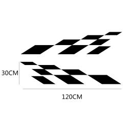 Carro Ambos Os Lados Adesivos DIY Corrida Esporte Styling Vinil Decalques Decor Decalque Gráficos Para Audi Hyundai Jeep Nissan Subaru Ford Mini - Image 5