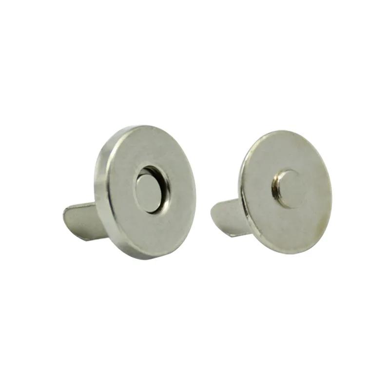 400 pçs forte magnético prendedores de pressão fechos botões para bolsa carteira artesanato sacos peças acessórios diy 10mm - Image 1