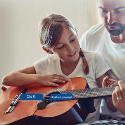Captadores de guitarra clássica profissional com clipe de cabo de 2.5m, acessórios para instrumentos musicais de captador - Image 2