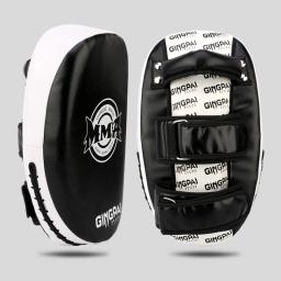 Almofadas de punção de couro pu, saco de pancada para boxe, escudo de karatê, tkd, almofada de foco do pé, saco de areia, ferramenta de treinamento fitness - Image 1