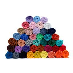 Tecido estriado de malha elástica para mangas e coleiras, tecido largo de 43 polegadas - Image 2