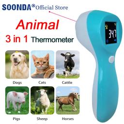 3 em 1 digital termômetro infravermelho termômetro animal para cães gatos porcos cavalos vacas gado ovelhas pet temperatura measurer - Image 1