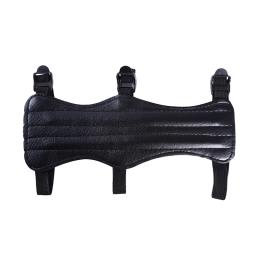 Portátil de couro esportes tiro com arco braço guarda e dedo guia protetor cotovelo caça equipamento acessório alta qualidade - Image 4