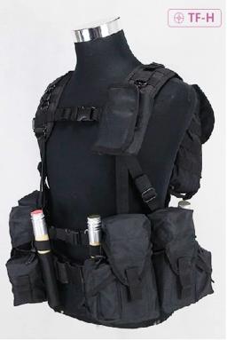Molle módulo tático assalto colete peito rig arnês equipamento de treinamento saco bolsa conjunto caça paintball liberação rápida ao ar livre - Image 4