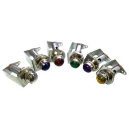 5pc tubo amplificador de potência acessórios potência led indicador de sinal suporte da lâmpada embutido 6.3v fivela pequena lâmpada - Image 3