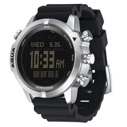 Relógio inteligente Aqua North Edge, pulseira de sílica gel, mergulhadores esportivos com pedômetro - Image 1