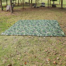 Lona acampamento ao ar livre sun shelter praia toldo barraca de praia à prova dwaterproof água abrigo chuva - Image 6