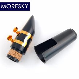 Moresky-E111 Bb Clarinete, Laca Dourada, 17 Chaves Sib, Preto - Image 3