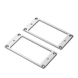 Pickup montagem anéis para captadores Humbucker, tampa Frame Set, substituição para LP, guitarra acessórios, captadores, 2pcs - Image 2