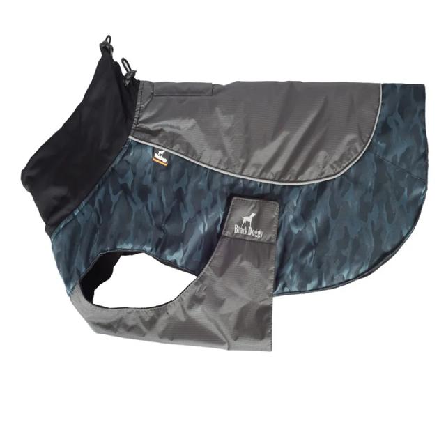 Jaqueta de Camuflagem Impermeável e à Prova de Vento para Cachorros - Roupas Externas para Pets Aventureiros de Todos os Tamanhos
