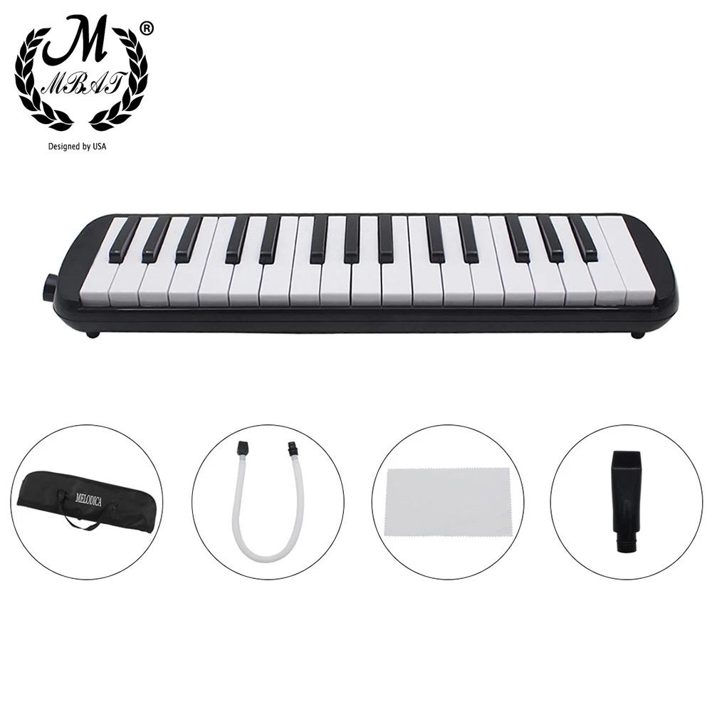 M mbat música de 32 teclas com bolsa de transporte, instrumento musical para amantes da música, presente para iniciantes, acabamento requintado - Image 1