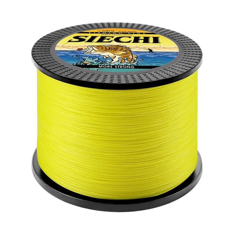 Linha de pesca de SIECHI-Carp, Japão trançado, fio do PE do Multifilament, equipamento forte super, durável, liso, 4 costas, 300m, 500m, 1000m, 100m - Image 1