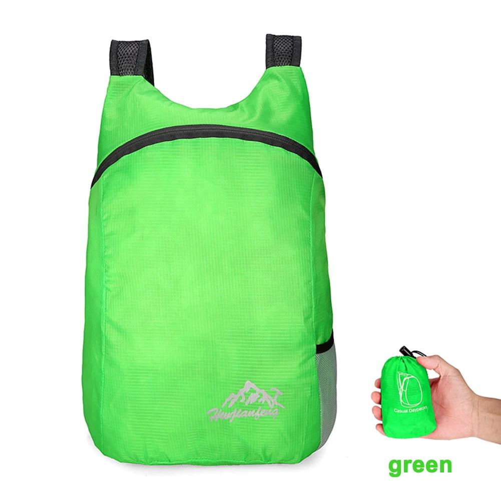 Leve saco packable dobrável ultraleve mochila ao ar livre à prova dwaterproof água caminhadas viagem mochila de armazenamento pacote pequeno - Image 1