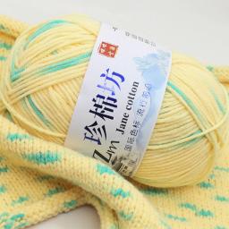 Fio De Leite De Tricô Duplo, Lã Quente Macia, Mão De Malha, Fantasia Colorida, Artesanato DIY, Suéter, Lenço, Chapéu, 50g por Pc - Image 1