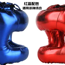 Capacete protetor semi-aberto para boxe, combate profissional, proteção para o nariz e rosto, equipamento de cabeça, feixe de combate - Image 5
