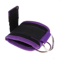 Correia de tornozelo para máquinas de cabo Punho de ginástica acolchoado, Protetor de tornozelo Ginásio Esportes, Equipamento de treinamento, Fitness, 1pc - Image 4