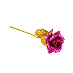 Rosa artificial do ouro 24k com caixa, Rosas falsas, Presente do dia dos namorados, Presente presente, Flor de sabão, Flores da folha, Decoração Home - Image 6