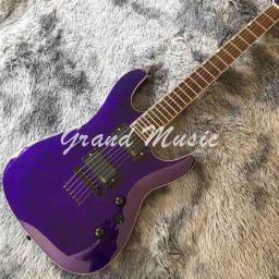 Capa de guitarra elétrica acolchoada personalizada com decote em roxo - Image 3