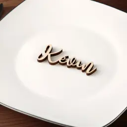 Cartões de visita de casamento com nomes, personalizado, corte a laser, marcadores de assinatura, festa, decoração de festa - Image 2