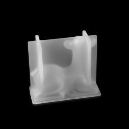 Elk Shape Jewelry Display Shelf Moldes, Artesanato Artesanal, Deer Antler, Brinco, Colar Show Stand, Molde de Silicone para Resina - Image 3