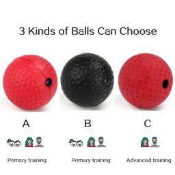 Bola de reflexo e chute para boxe, equipamento de acessório para treino de velocidade, luta, muay tai mma - Image 2