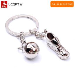 Chaveiro de acessórios criativos para futebol, chaveiro de fãs de futebol, unissex, presentes, joias, 1 peça - Image 1