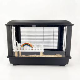 Gaiola para hamster, acessório para animais de estimação pequeno, casa da cobaia, porco ouriço - Image 6